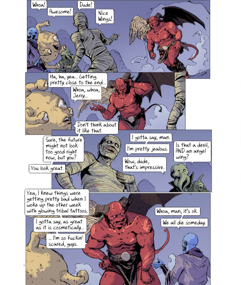 Illustration for article titled Explore The Private Lives Of Dungeon Monsters In Steve Lichman